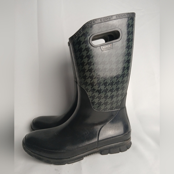 BOGS Model Berkley Hounds Women Rainboots Size 11 Waterproof - Picture 4 of 11